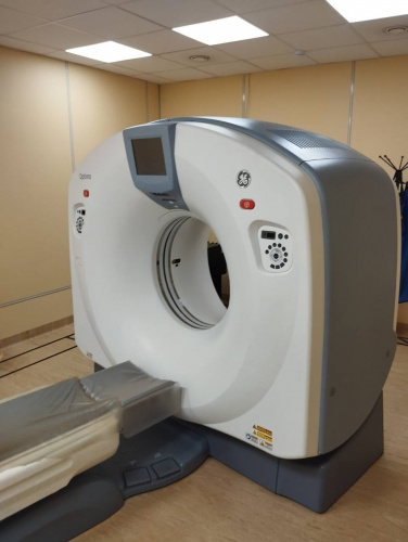 Компьютерный томограф GE Optima CT540